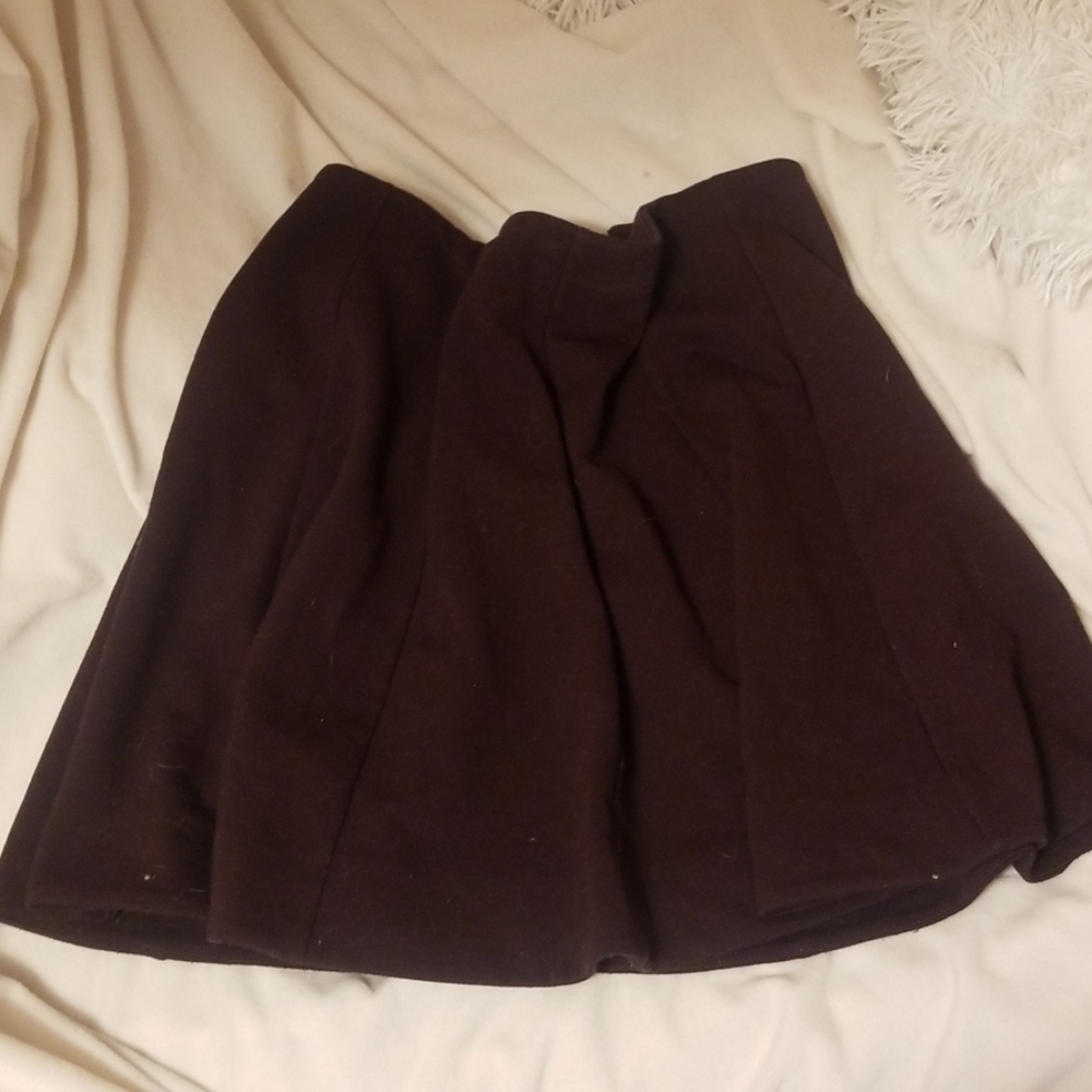 Dark purple skirt
